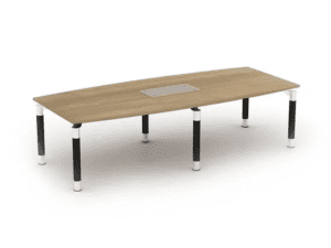 Boatshaped Boardroom Table